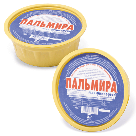 Средство моющее синтетическое  пастообразное «Пальмира» 420 гр
