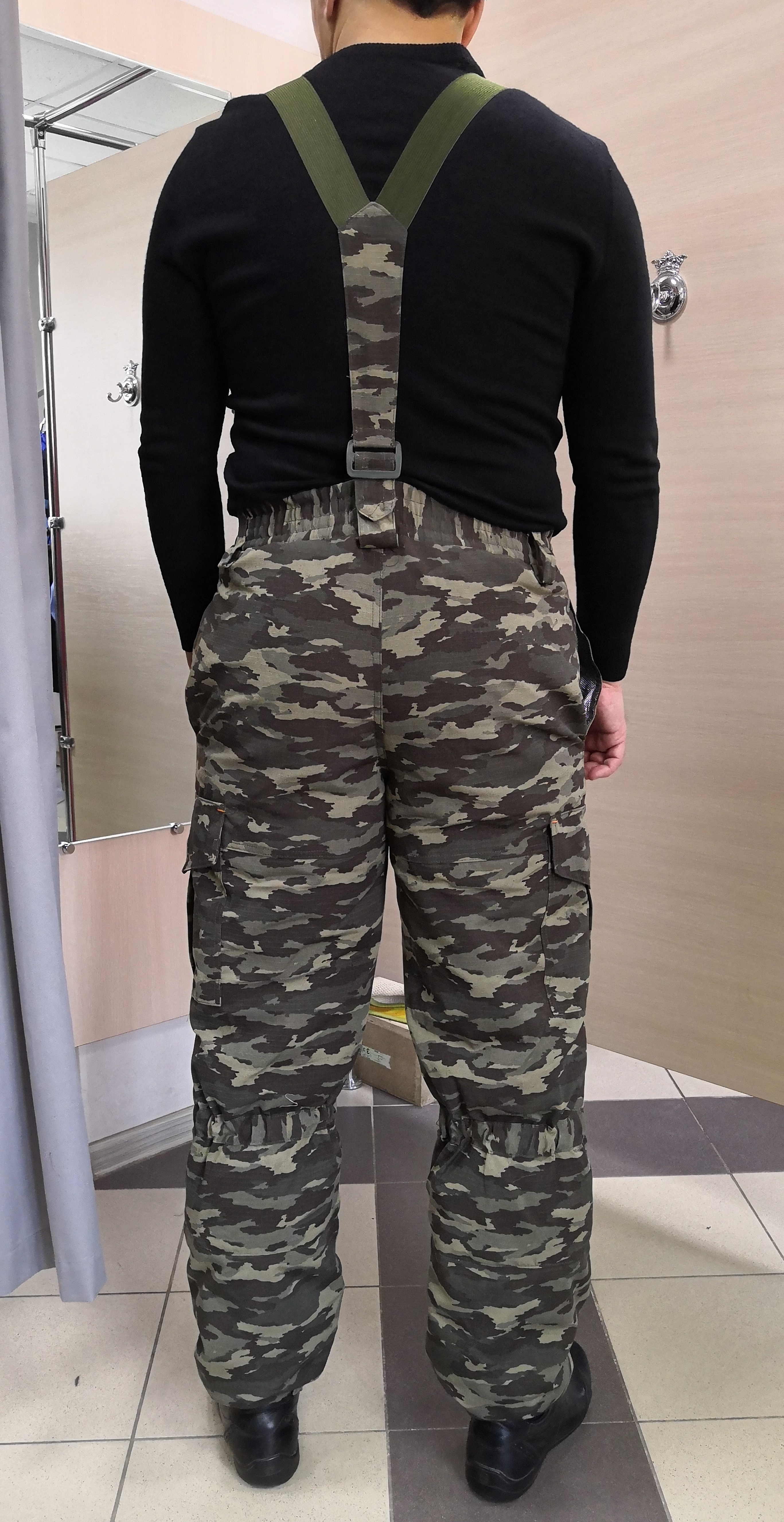 Костюм “Горка”, арт. 5579, Премиум класс, куртка+брюки, кмф, цвет блекло-зелёный, армированная ткань+термофин+термофольга, зима