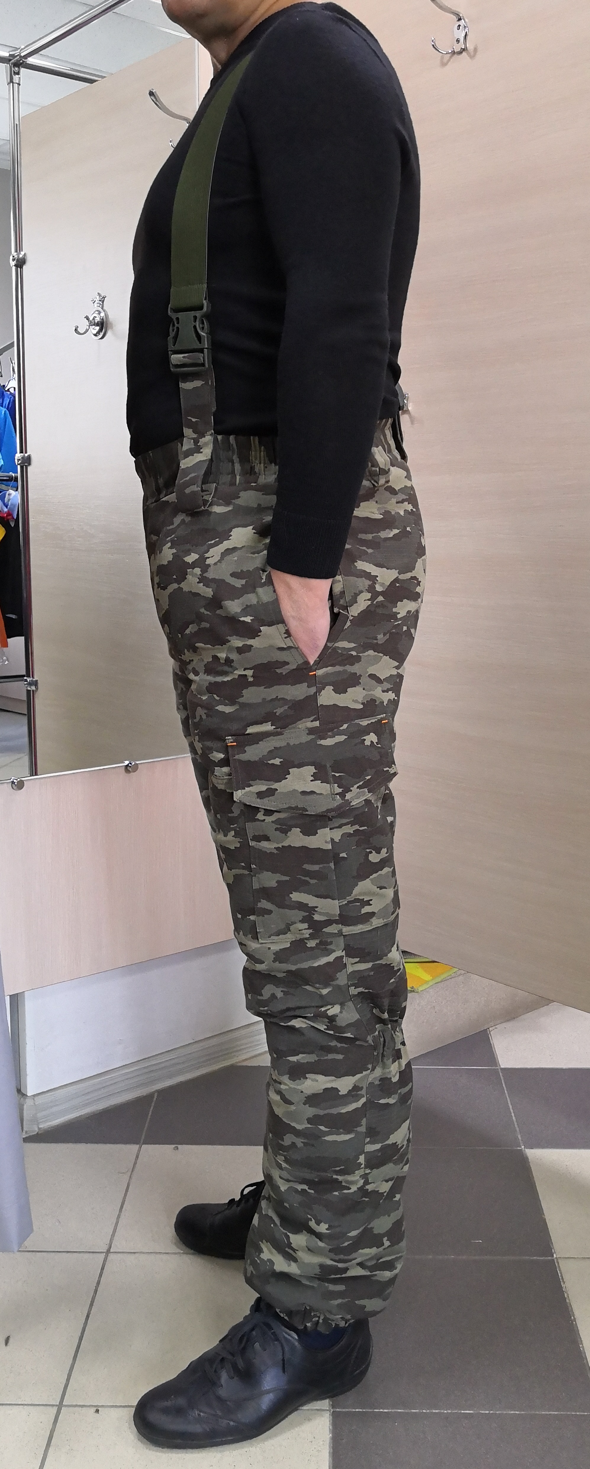 Костюм “Горка”, арт. 5579, Премиум класс, куртка+брюки, кмф, цвет блекло-зелёный, армированная ткань+термофин+термофольга, зима