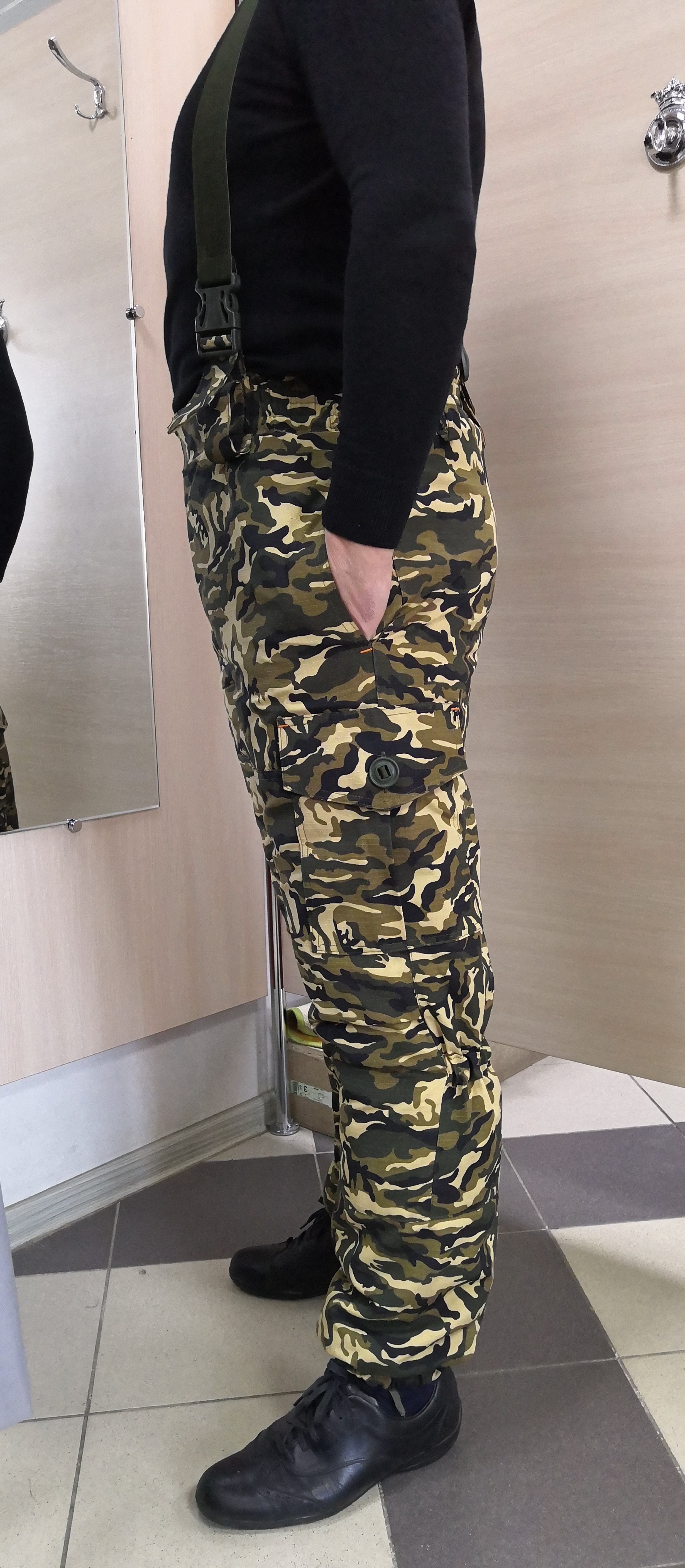 Костюм “Горка”, арт. 5581, Премиум класс, куртка+брюки, кмф, цвет бежево-зелёный, армированная ткань+термофин+термофольга, зима