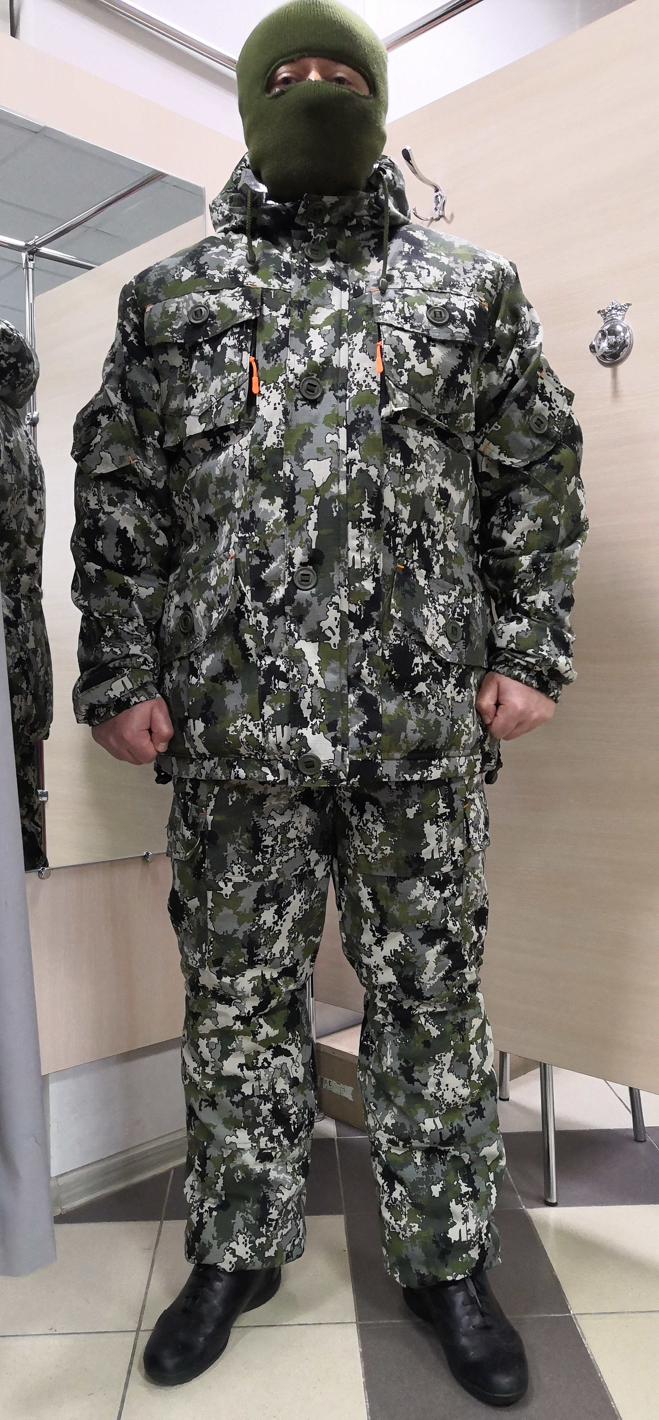 Костюм “Горка Стандарт”, арт. 5515, куртка+брюки, армированная ткань+термофин+термофольга, зима