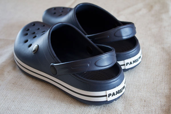 Сабо женские ЭВА тёмно-синие