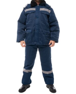 Костюм рабочий утеплённый «Профи 2» куртка+п/к, ткань смесовая