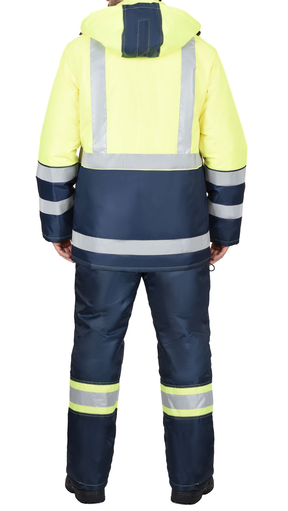 Костюм «Терминал» синий с лимонным, куртка+п/к