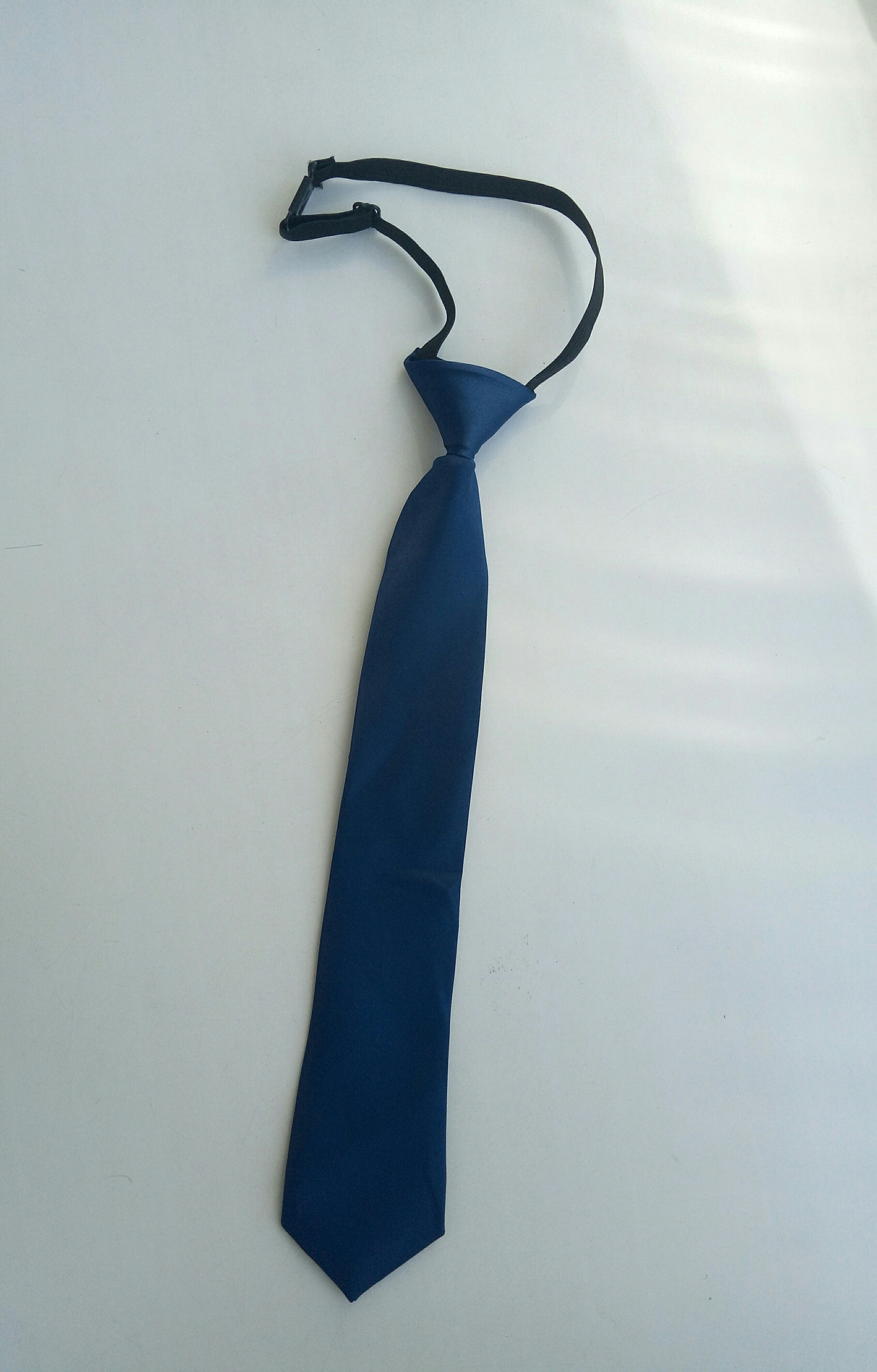 Галстук школьный тёмно-синий