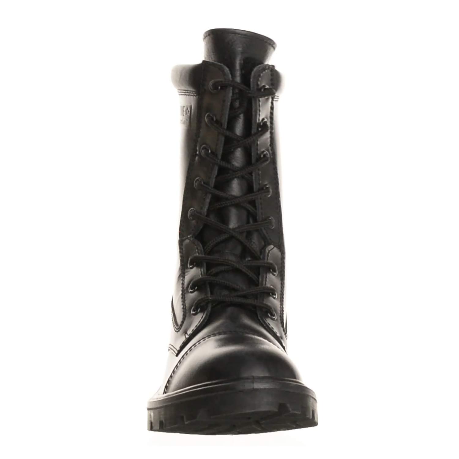 Ботинки кожаные с высокими берцами