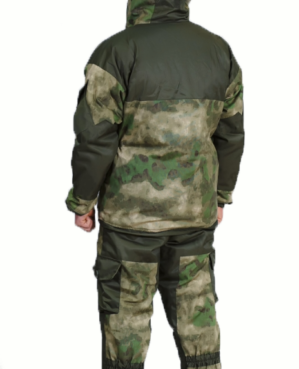 Костюм “Горка” куртка+брюки, зелёный мох, Премиум класс, термофольга+термофин+армированная ткань, зима
