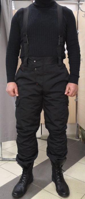 Костюм “Горка-Блэк”, Премиум класс, куртка+брюки, демисезонный, армированная ткань, утеплитель: термофлис
