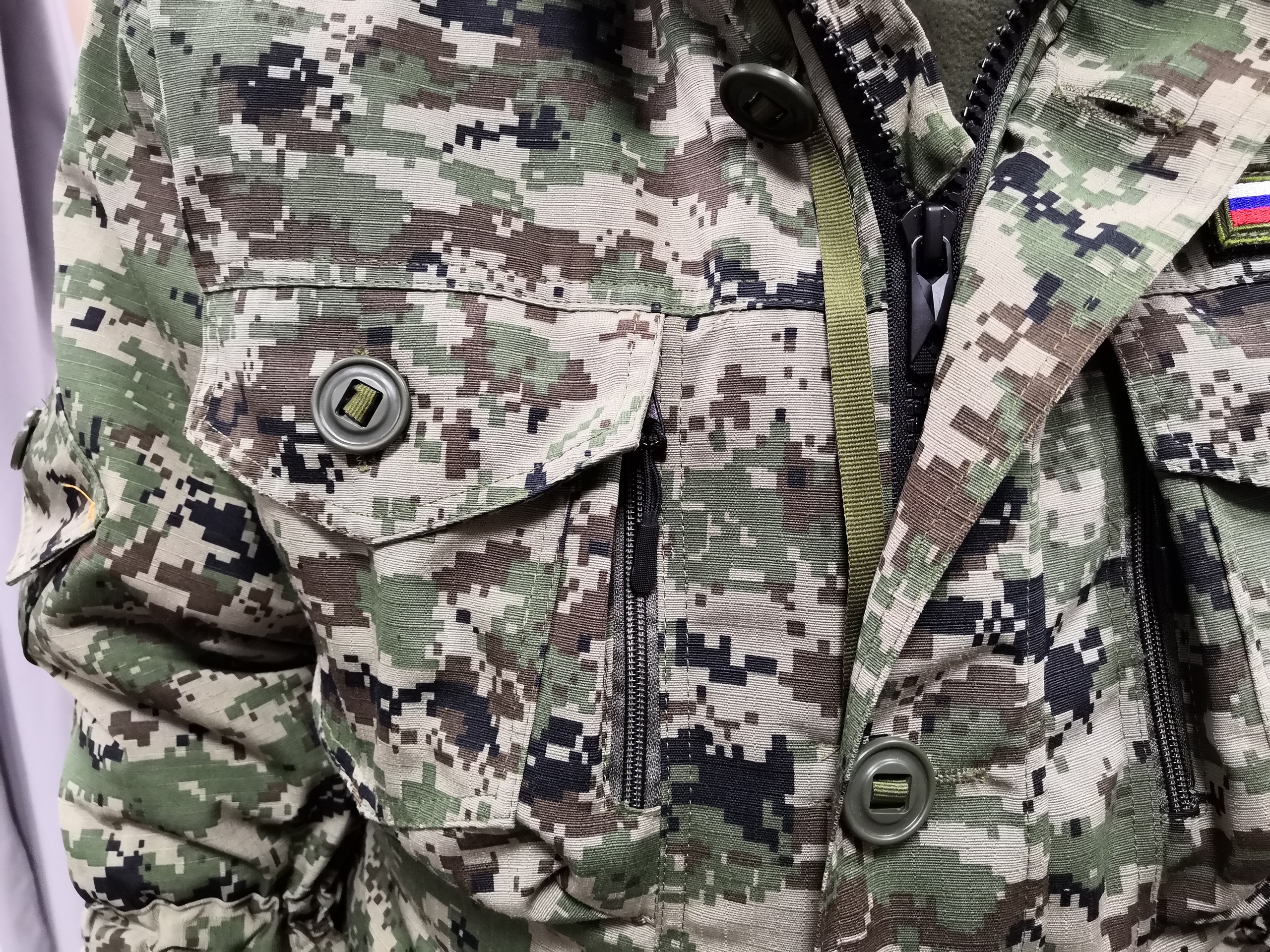 Костюм «Горка Пиксель-Ровер», Премиум класс, армированная ткань, термофлис+термофин, зима