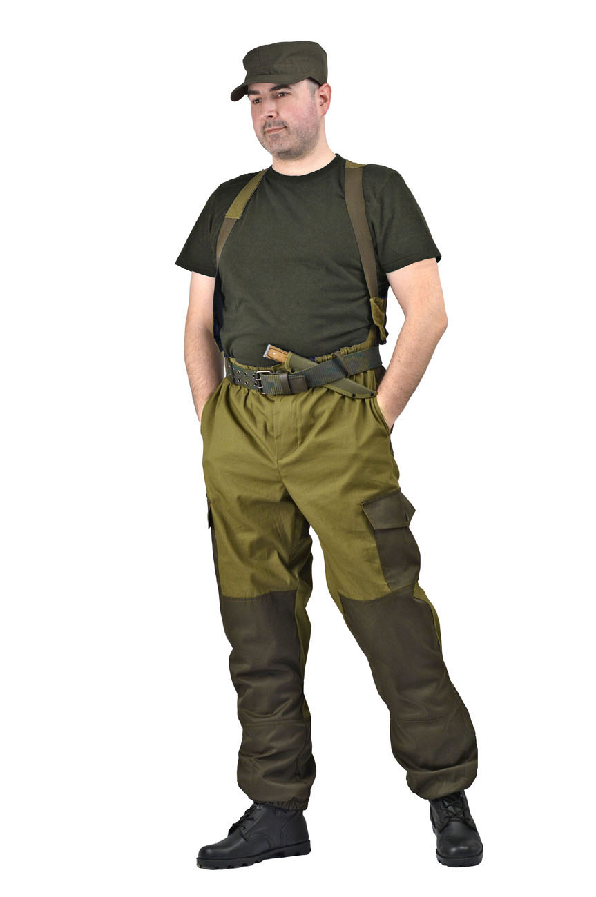 Костюм «Горка-3» куртка+брюки, ткань палатка, 100% хлопок, хаки