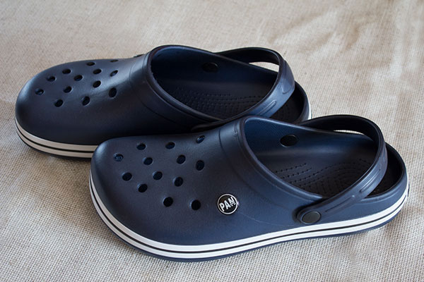 Сабо женские ЭВА тёмно-синие