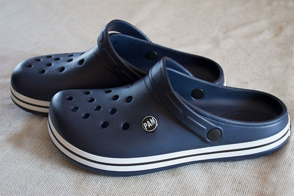 Сабо женские ЭВА тёмно-синие