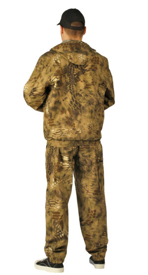 Костюм “Питон коричневый” куртка+брюки кмф, ткань сорочечная