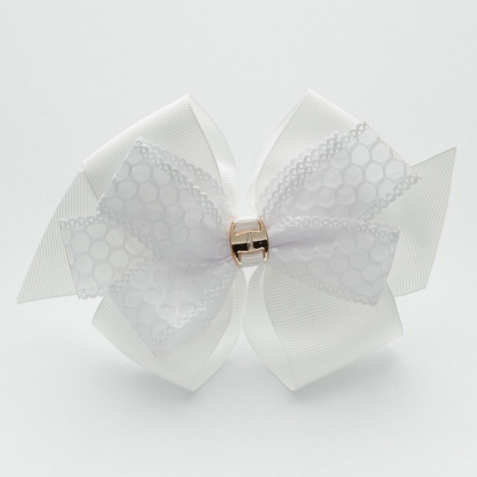 Бант «Инесса» белый
