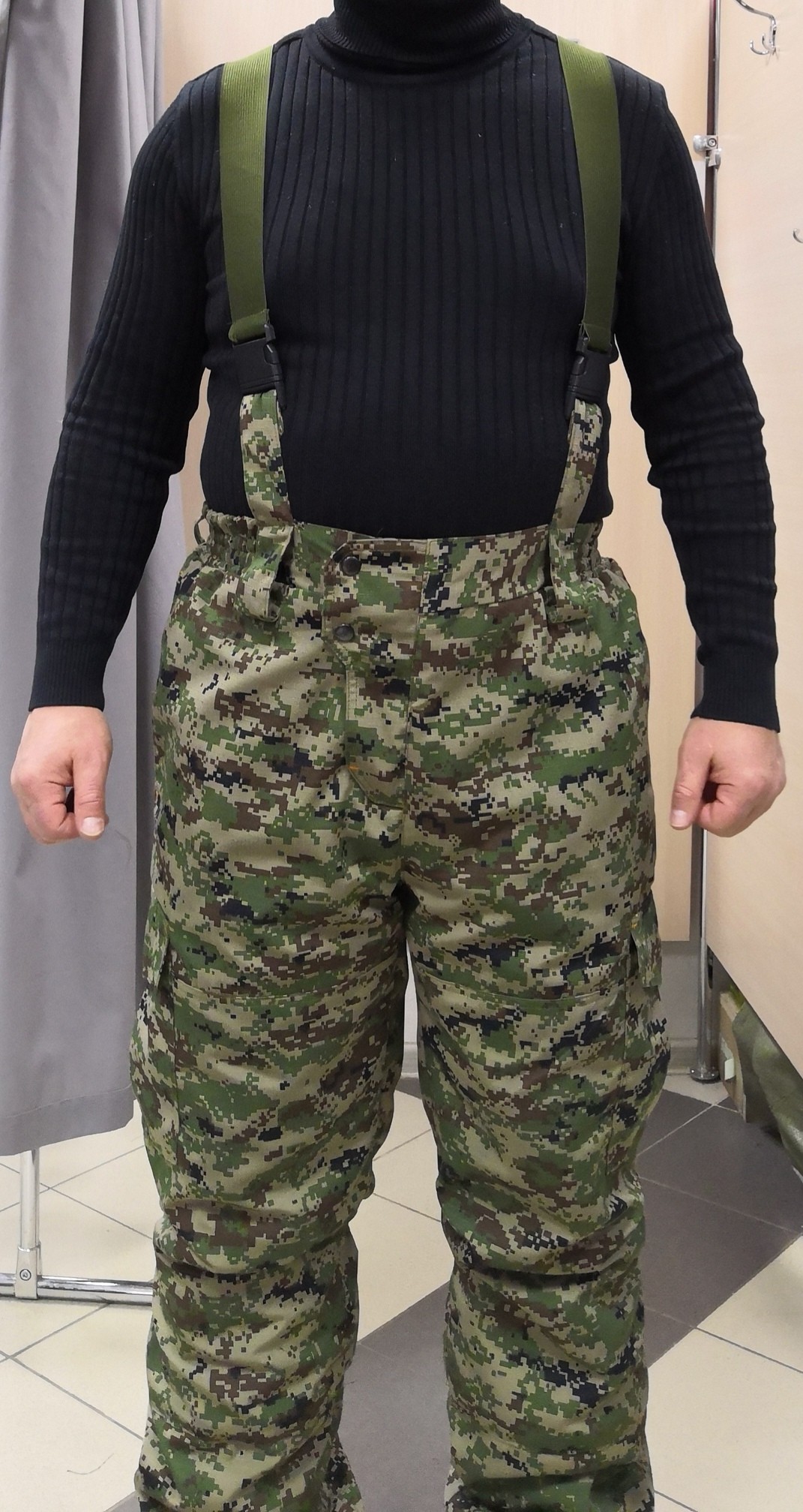 Костюм арт.4911 «Горка Пиксель-Ровер» Премиум класс, зима, армированная ткань+термофин+термофольга