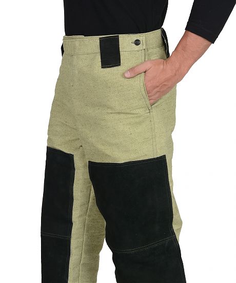 Костюм сварщика брезентовый со спилком