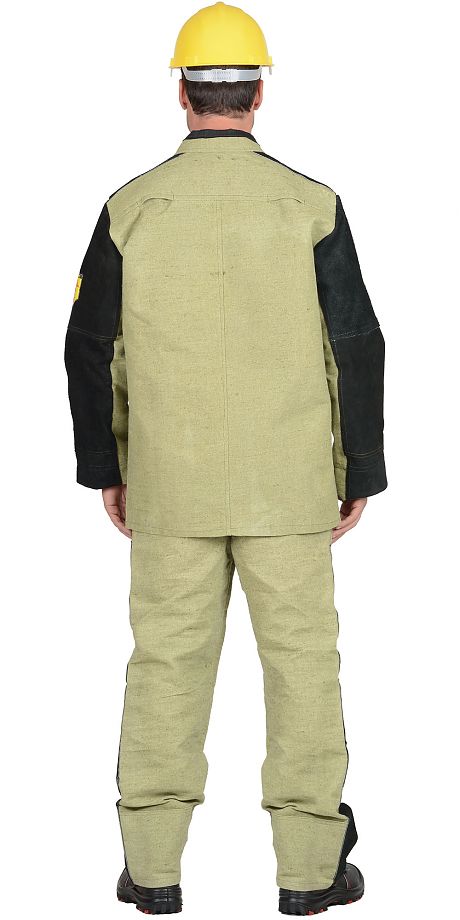 Костюм сварщика брезентовый со спилком