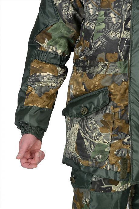 Костюм камуфлированный «Горка Тёмный лес» кмф, арт. 5621, куртка+брюки, зима