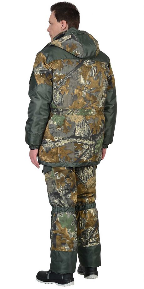 Костюм камуфлированный «Горка Тёмный лес» кмф, арт. 5621, куртка+брюки, зима