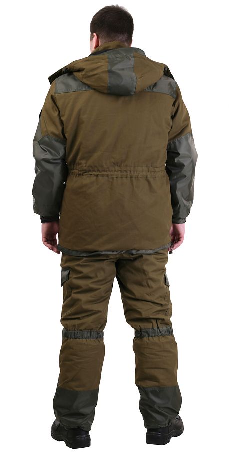 Костюм «Горка» хаки, арт. 5622, ткань палатка, куртка+брюки, зима, утеплитель: флис