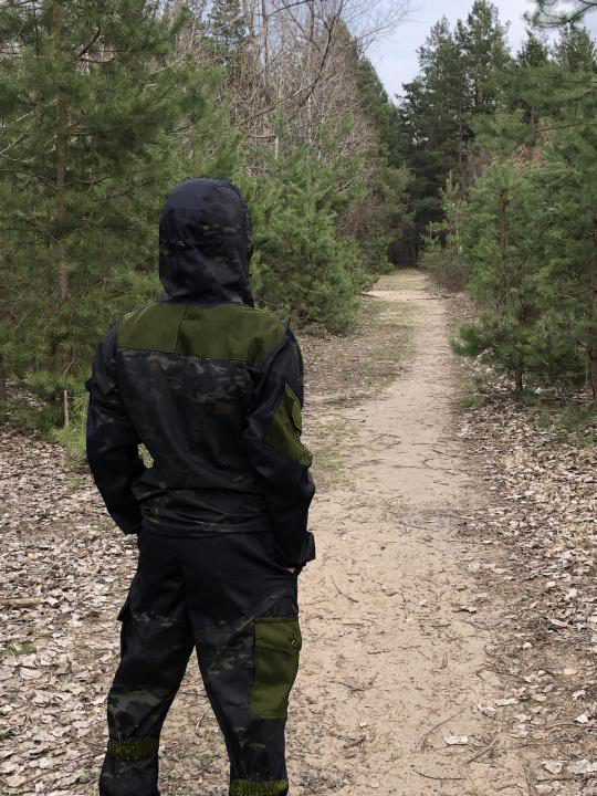 Костюм «Горка Капрал тёмный Стандарт» арт. 5599, зима, куртка+п/к, армированная ткань, термофин+термофлис