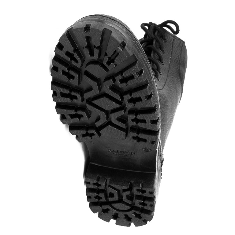 Берцы “Гром” кожаные, натуральный мех