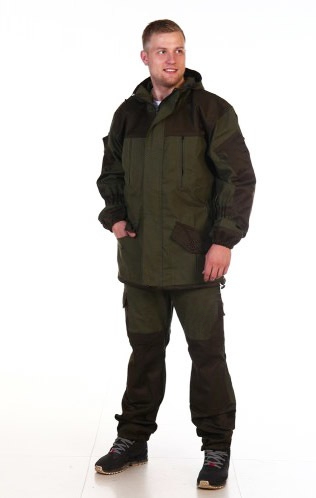 Костюм «Горка Стандарт», арт. 5602, зима, цвет олива, ткань палатка, синтепон+флис
