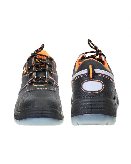 Полуботинки рабочие «Европа» кожаные ПУ-ТПУ литые