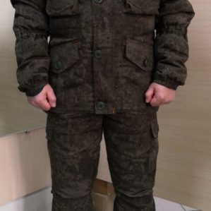 Костюм “Горка” арт. 5605, Премиум класс, болотный кмф, армированная ткань+термофольга+термофин, зима