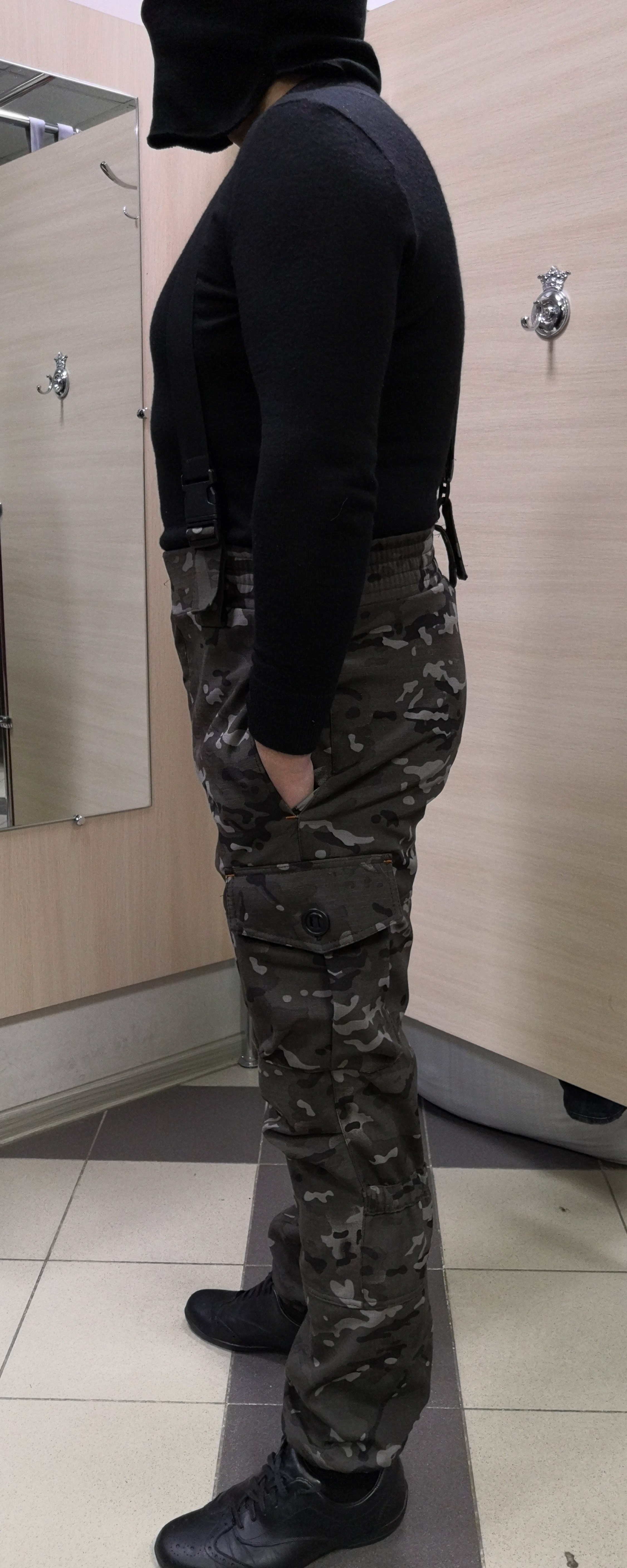 Костюм камуфлированный “Горка” арт. 5607, коричневый КМФ, Премиум, демисезон, армированная ткань, утеплитель: термофлис