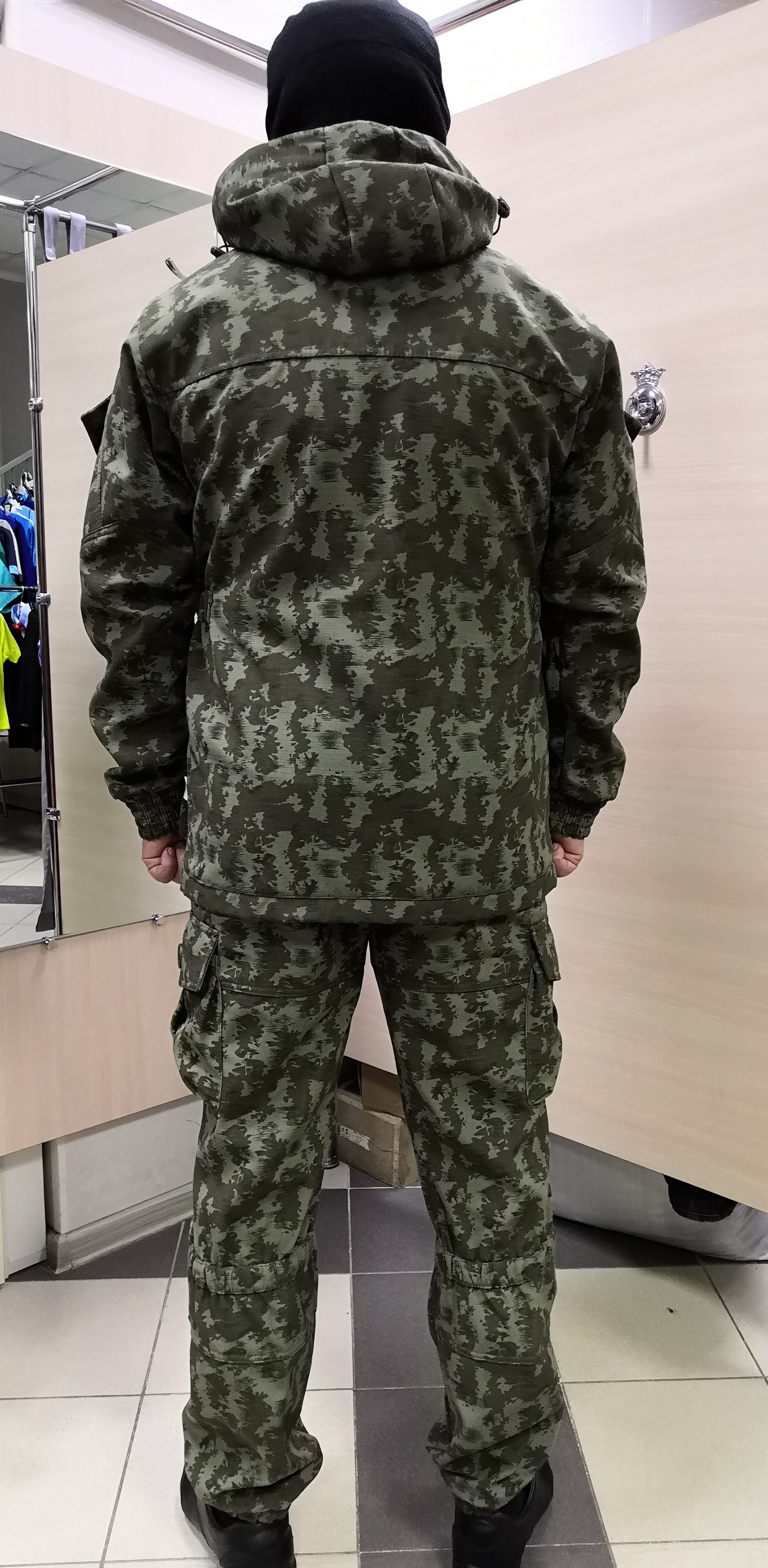 Костюм камуфлированный «Горка» арт. 5603, болотный КМФ, Премиум, демисезон, армированная ткань, утеплитель: термофлис