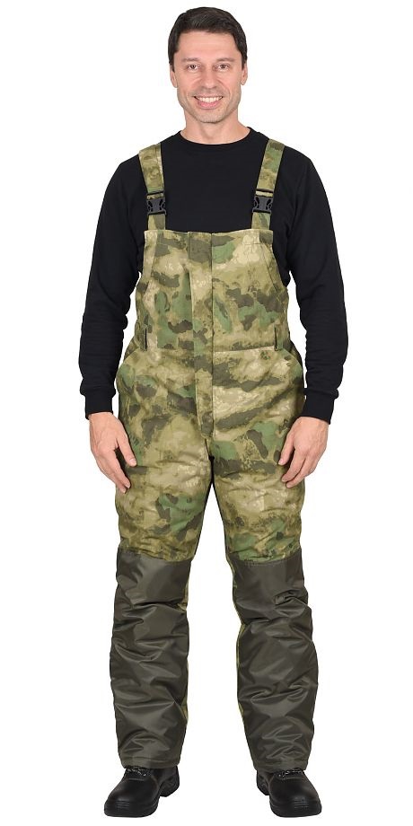 Костюм «Горка-Лес» арт. 5937 кмф зелёный, куртка+п/к, термофилл+флис, рип-стоп