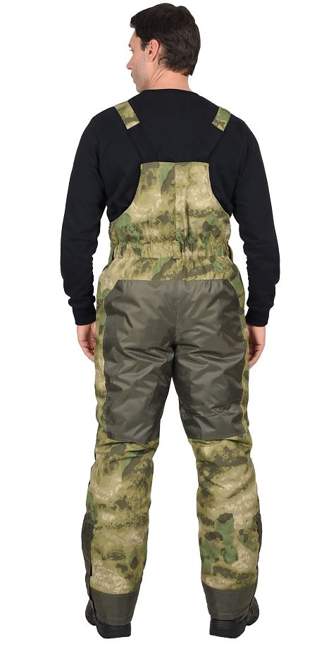 Костюм «Горка-Лес» арт. 5937 кмф зелёный, куртка+п/к, термофилл+флис, рип-стоп