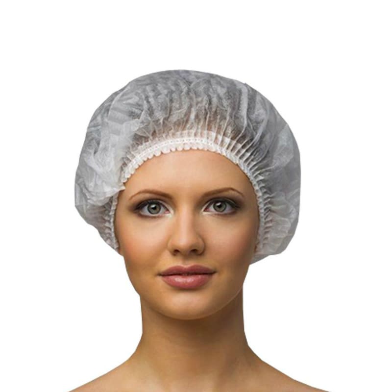 Шапочки одноразовые Шарлотка (Шарлотта) из спанбонда