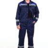 Костюм рабочий “Патриот” куртка+брюки синий с васильковым с СОП