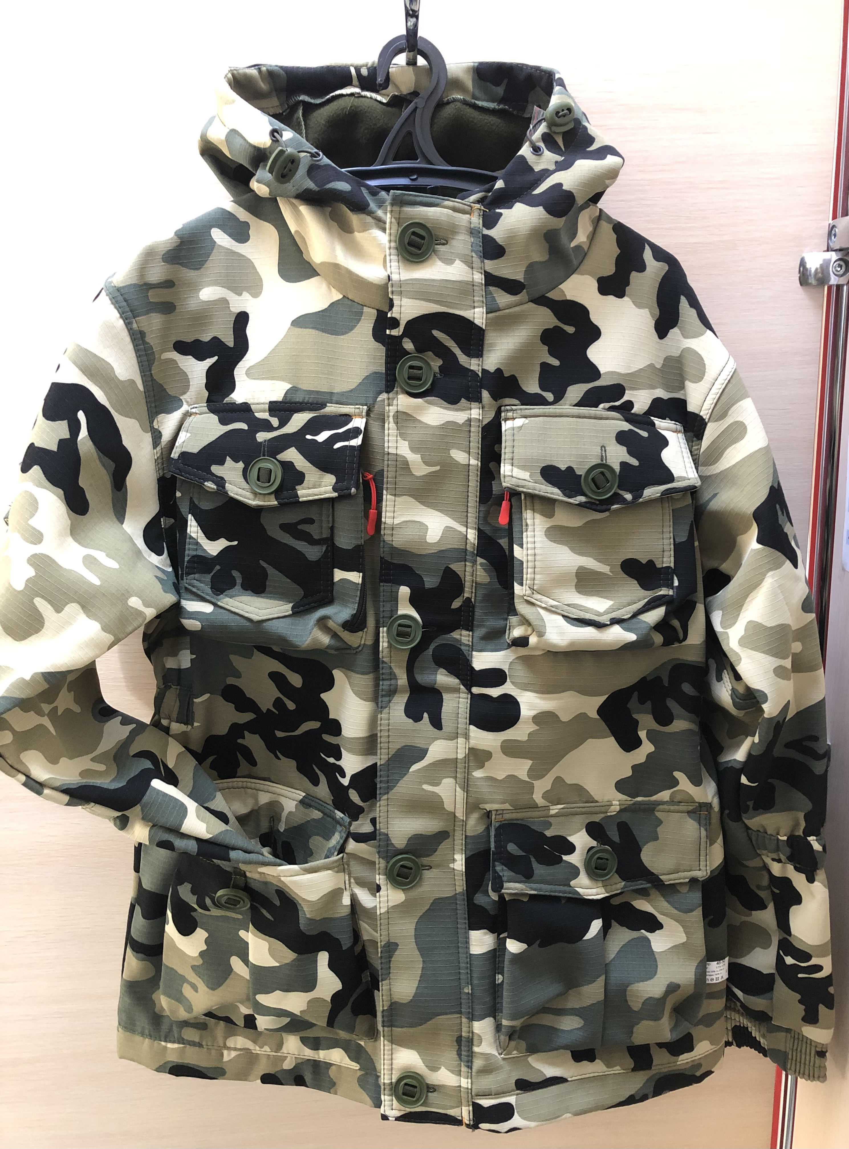 Костюм «Горка» арт. 6307 светло-зелёный кмф, демисезонный