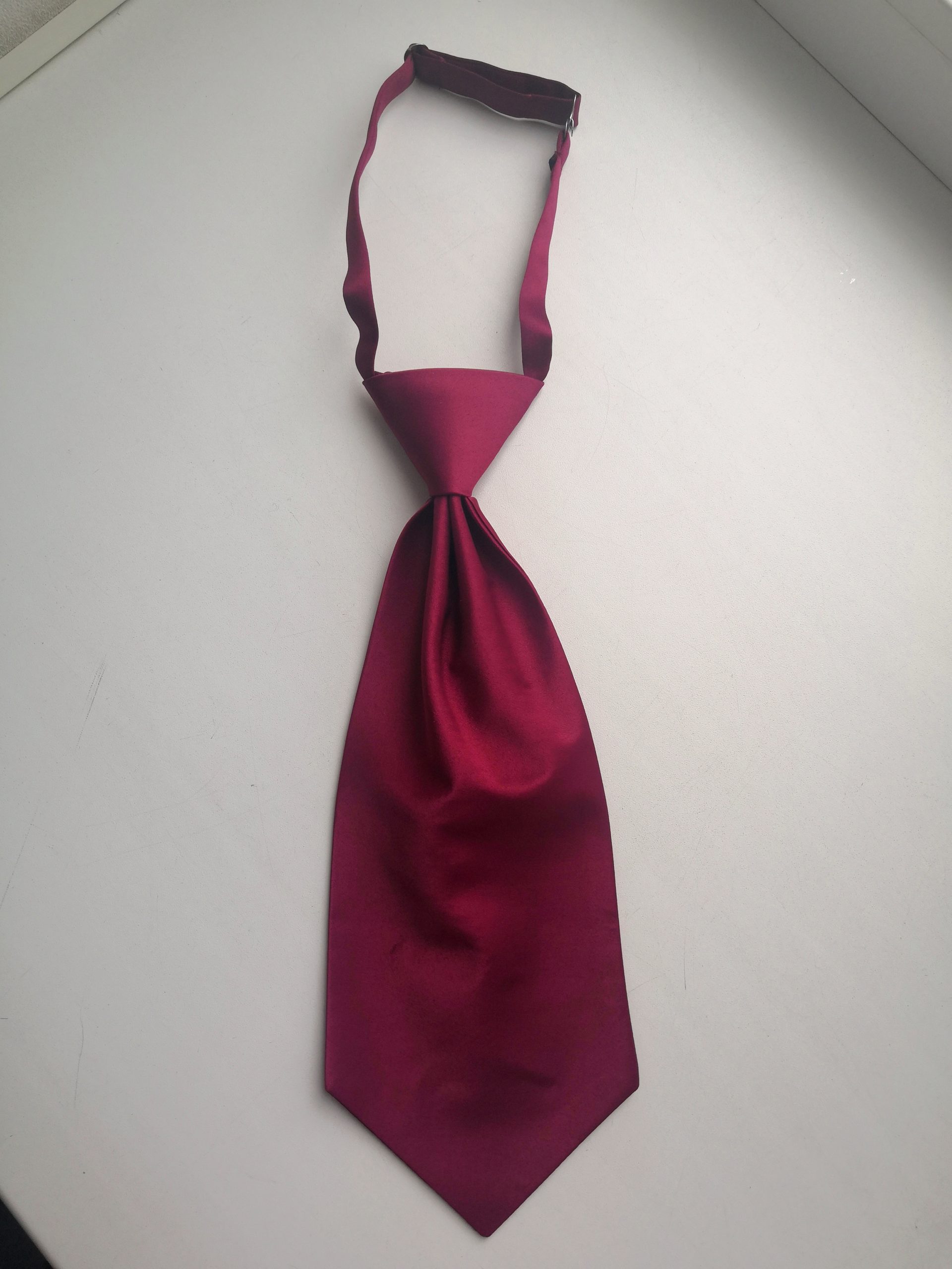 Галстук бордовый для учителя