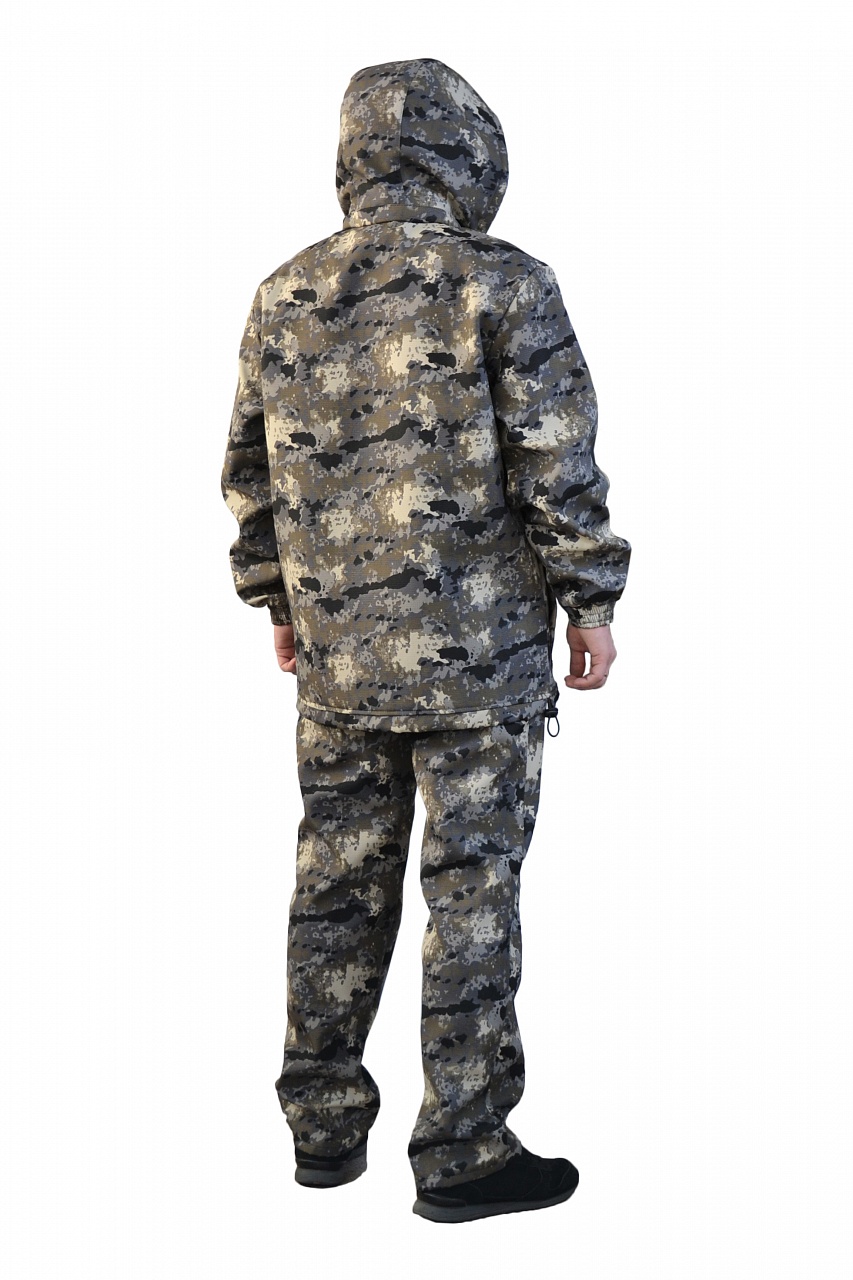 Костюм «Горка» арт. 6646, кмф, рип-стоп, флис, демисезон