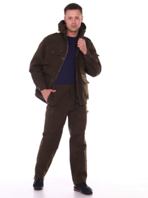 Костюм “Маршал” хаки, армированная ткань “рип-стоп”, куртка+брюки