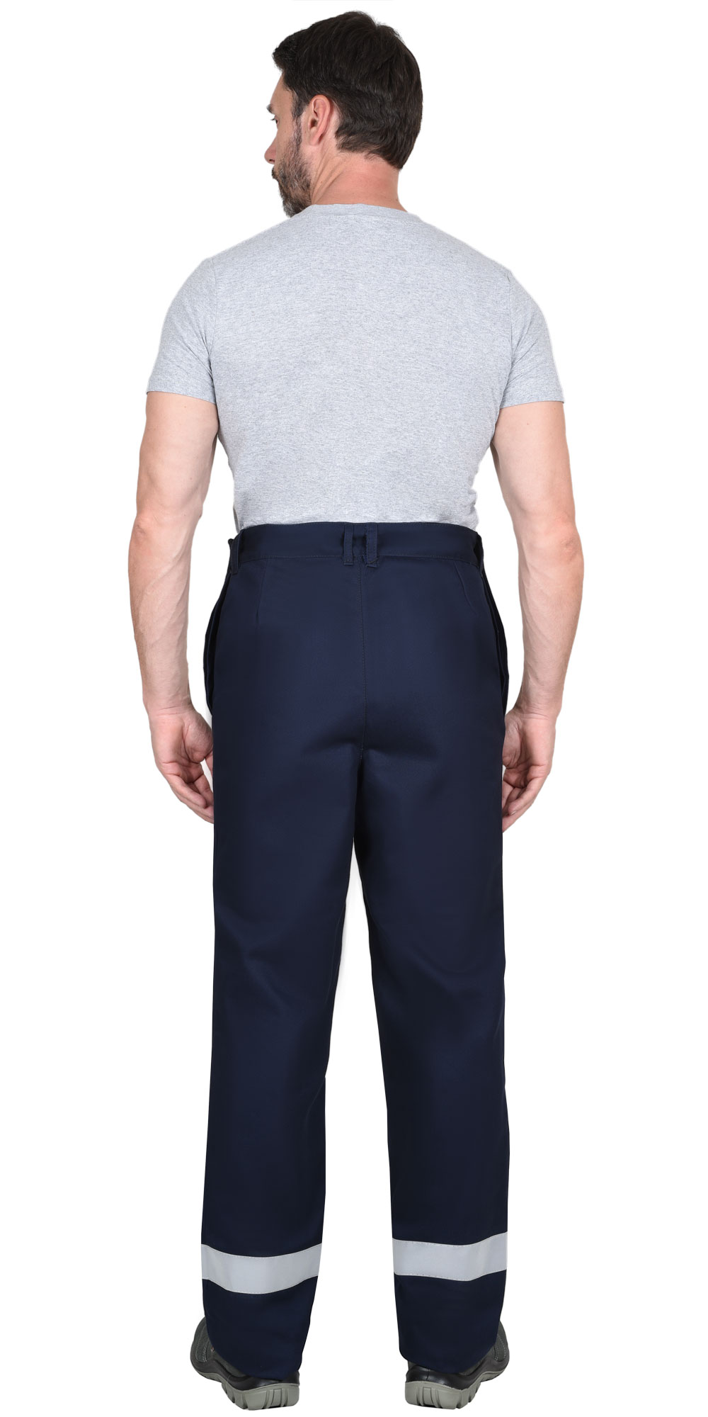 Костюм сварщика «Геркулес» летний (куртка+брюки) темно-синий