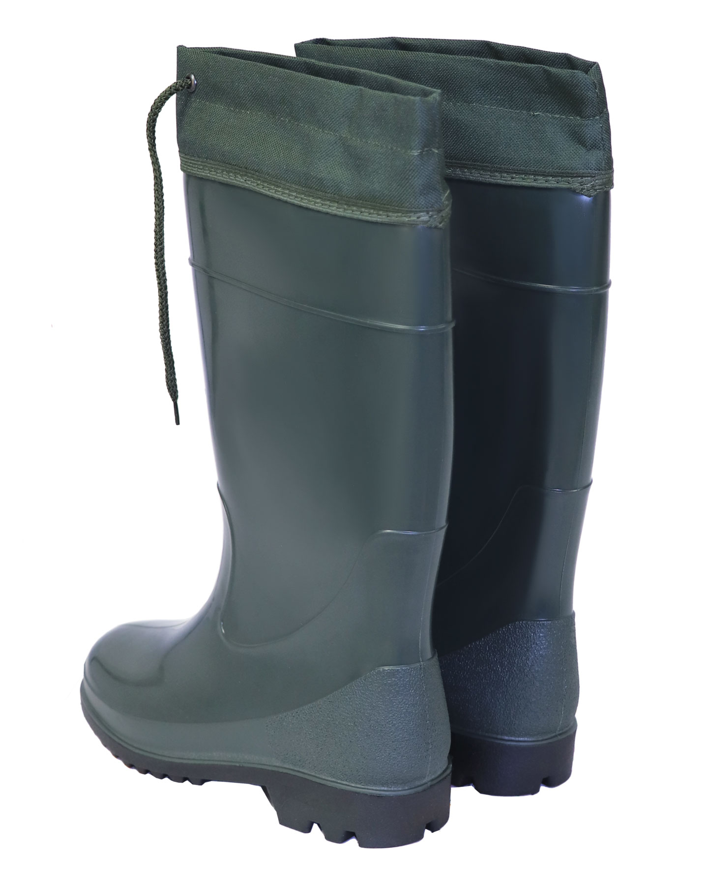 Сапоги ПВХ с манжетой и чулком