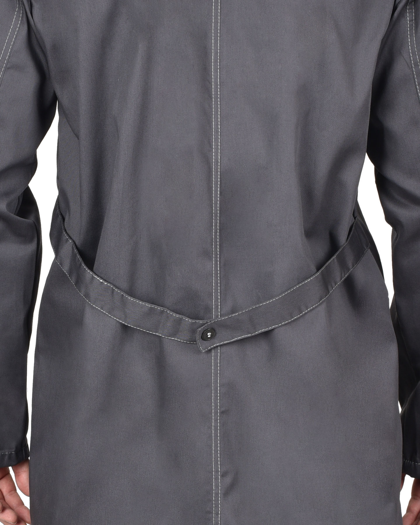 Халат рабочий «Фаворит» серый