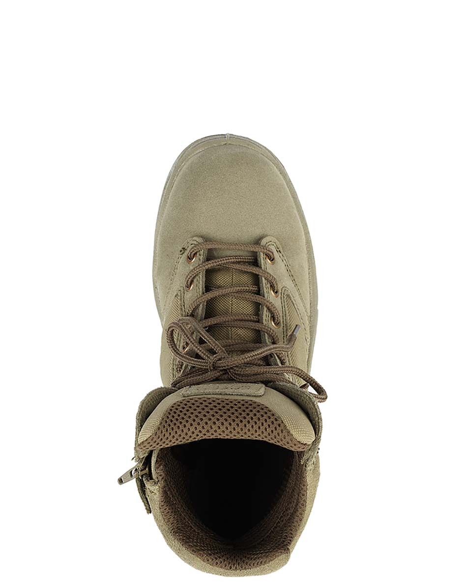 Берцы тактические «Крайт» кожаные хаки (оливковые)