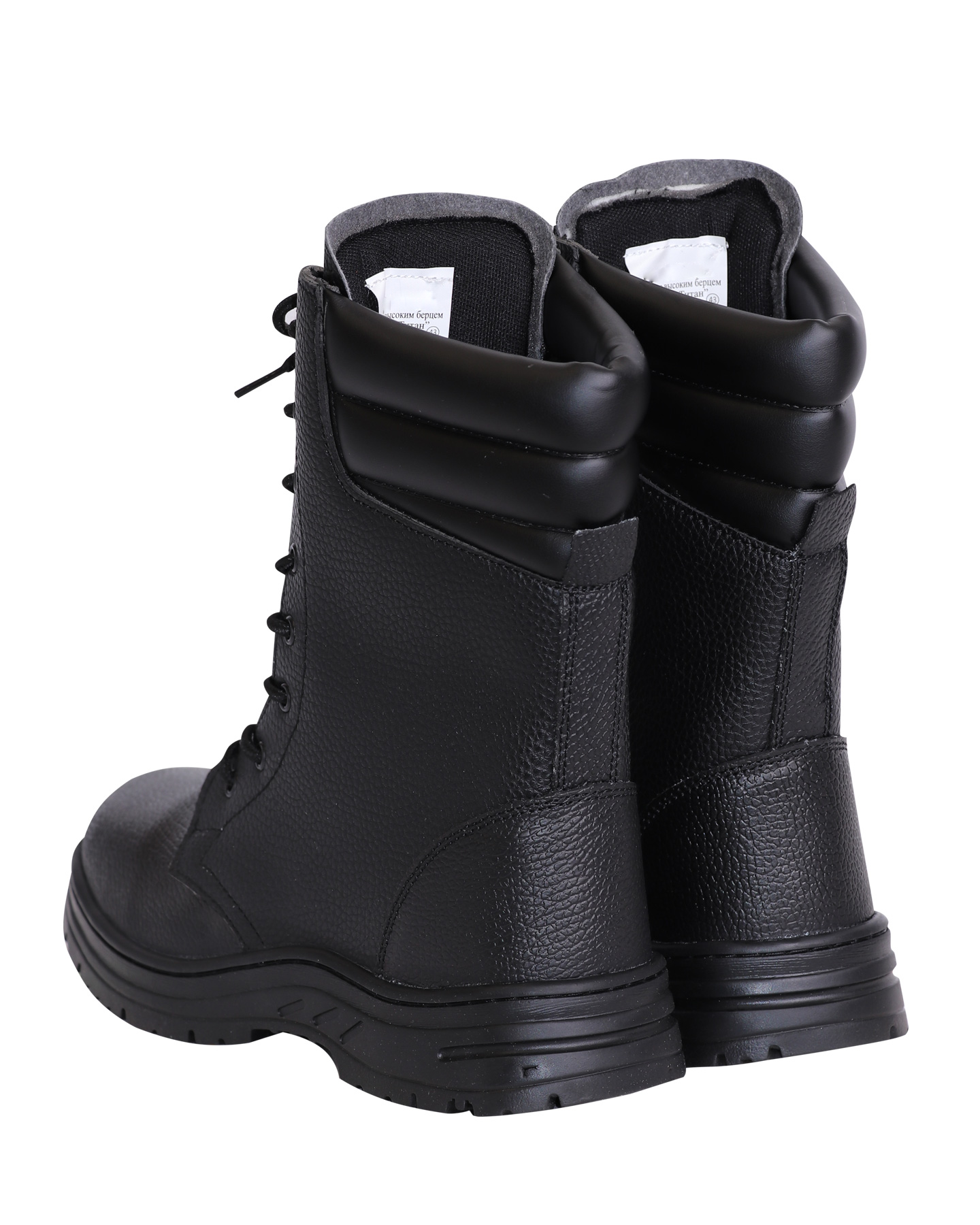 Берцы кожаные «Атлант», подошва резина
