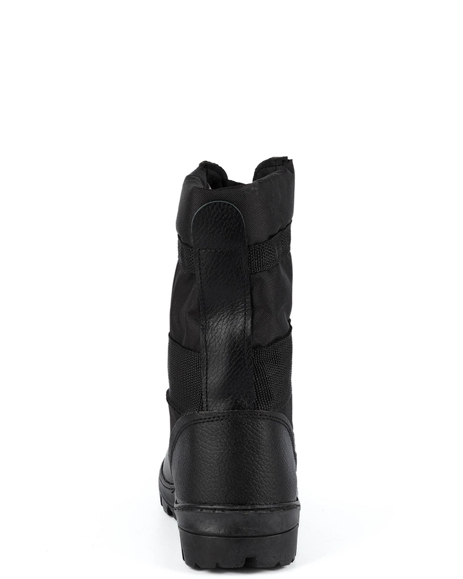 Берцы кожаные «Блэк» комбинированные