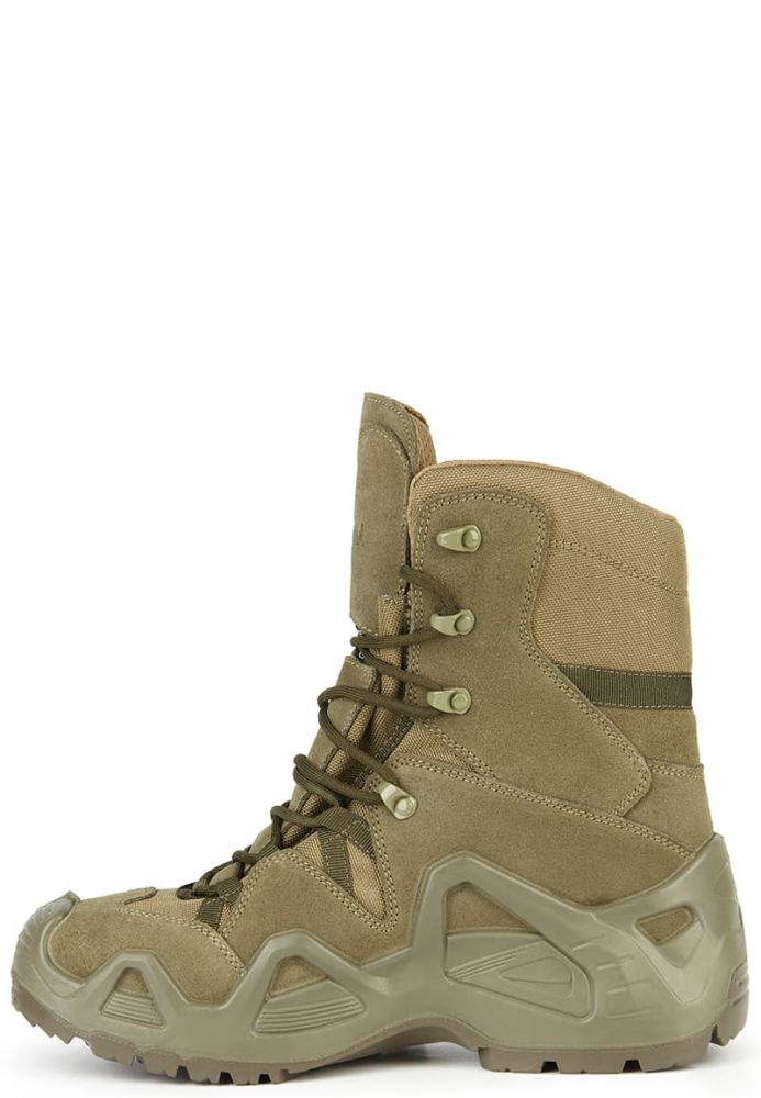 берцы гектор хаки- Берцы тактические «Гектор» хаки (оливковые), нат. замша + кордура, двухслойная подошва