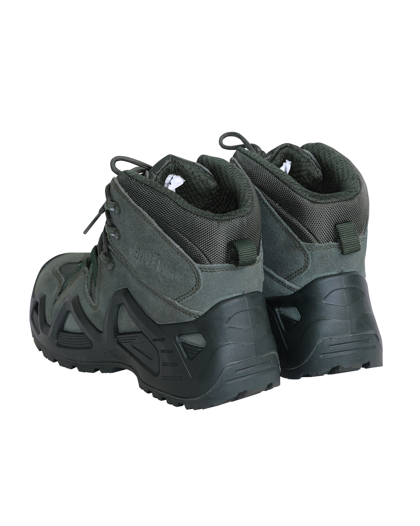 Ботинки тактические «Патруль» олива/хаки, нат. замша