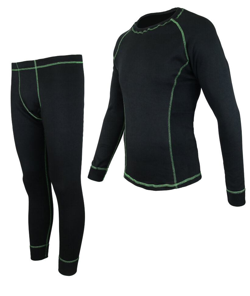 Термобельё «Comfort» чёрное, стрейч+флис