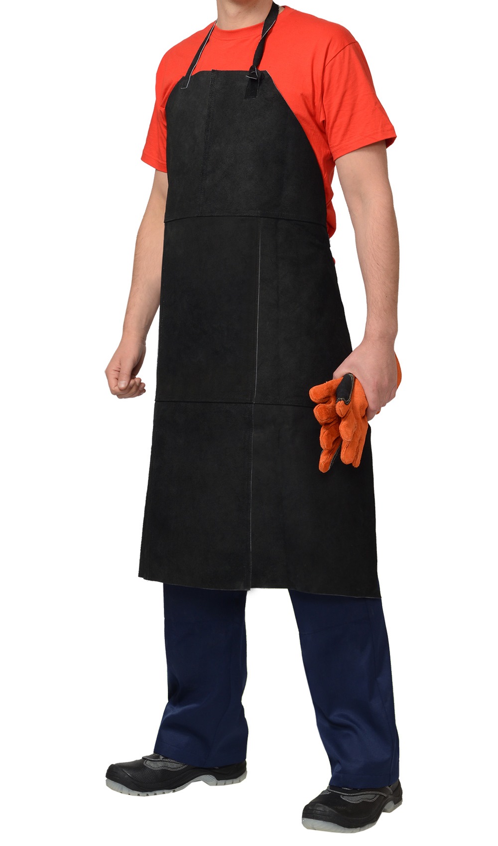 Фартук сварщика спилковый